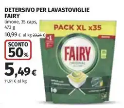 Coop Superstore Detersivo per lavastoviglie Fairy offerta