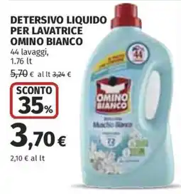 Coop Superstore Detersivo liquido per lavatrice Omino Bianco offerta