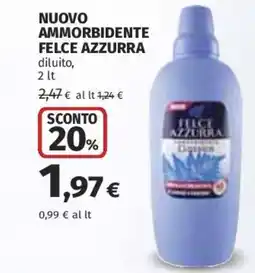 Coop Superstore Ammorbidente Felce Azzurra offerta