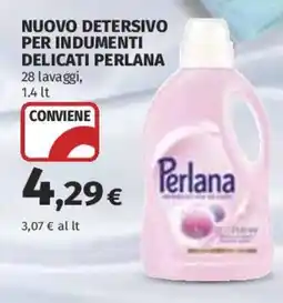 Coop Superstore Detersivo per indumenti delicati Perlana offerta
