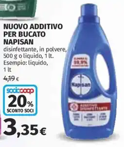Coop Superstore Additivo disinfettante Napisan offerta
