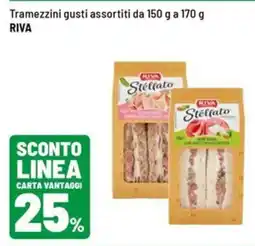 Iper La Grande Tramezzini gusti assortiti RIVA offerta