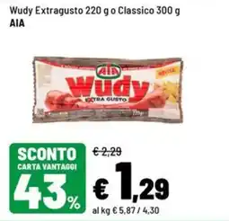 Iper La Grande Wudy AIA offerta