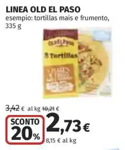 Coop Superstore Tortillas Old El Paso offerta
