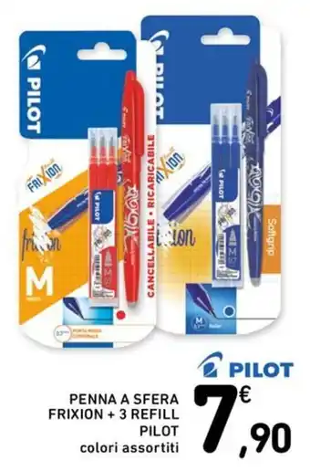 Penna a sfera Frixion Pilot