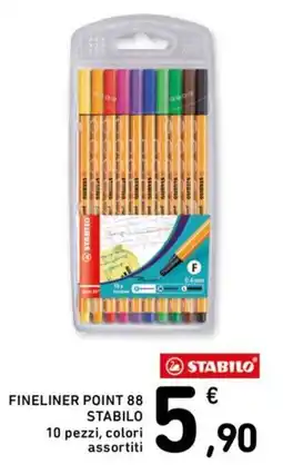 Spesa Facile Conad Fineliner Point 88 Stabilo offerta