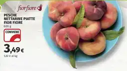 Coop Superstore Pesche nettarine piatte fior fiore offerta