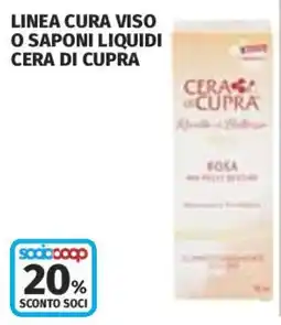 Coop Superstore Saponi liquidi Cera di Cupra Rosa offerta