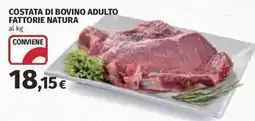 Coop Superstore Costata di bovino adulto Fattorie Natura offerta