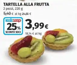 Coop Superstore Tartella alla frutta offerta