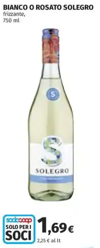 Coop Superstore Solegro bianco o rosato frizzante offerta