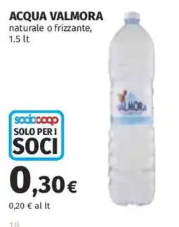 Coop Superstore Acqua Valmora offerta