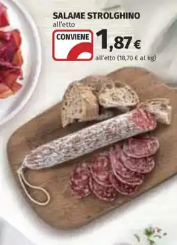 Coop Superstore Salame Strolghino offerta