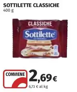 Coop Superstore Sottilette classiche offerta