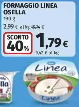 Coop Superstore Formaggio linea Osella offerta