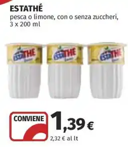 Coop Superstore Estathe pesca o limone offerta