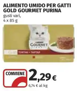 Coop Superstore Alimento umido per gatti Gold Gourmet Purina offerta