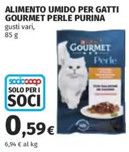 Coop Superstore Alimento umido per gatti Gourmet Perle Purina offerta