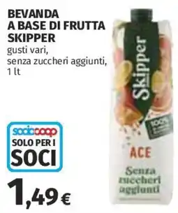 Coop Superstore Bevanda a base di frutta Skipper offerta