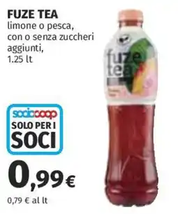 Coop Superstore Fuze Tea offerta