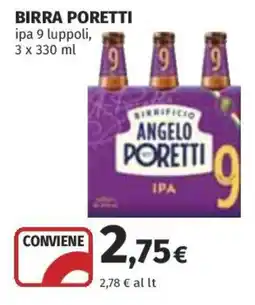 Coop Superstore Birra Poretti offerta