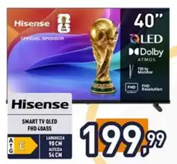 Iper La Grande Hisense SMART TV OLED FHD 40A5S offerta