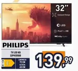 Iper La Grande Philips TV LED HD 32PHS5500 offerta