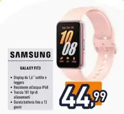 Iper La Grande Samsung Galaxy Fit3 offerta
