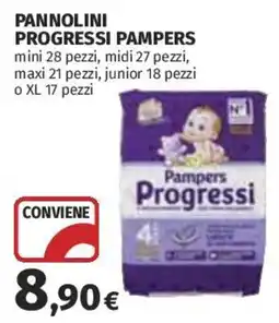 Coop Superstore Pannolini Pampers Progressi offerta