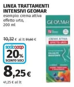 Coop Superstore Crema attiva effetto urto Geomar offerta