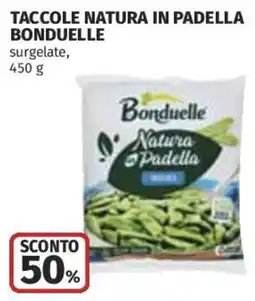 Coop Superstore Taccole Natura in Padella Bonduelle offerta