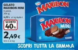 Coop Superstore Gelato Maxibon Mini offerta