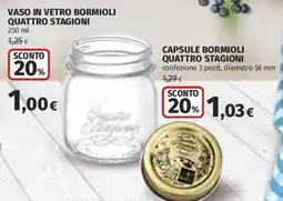 Coop Superstore Vaso in vetro Bormioli Quattro Stagioni offerta