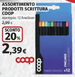 Coop Superstore Fineliner Coop offerta
