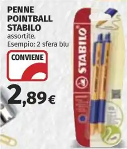 Coop Superstore Penne pointball stabilo offerta