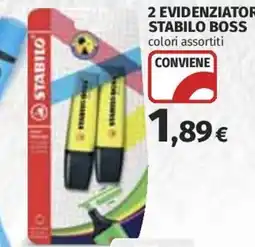 Coop Superstore Evidenziatori Stabilo Boss offerta