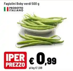 Iper La Grande Fagiolini Boby verdi offerta