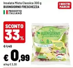Iper La Grande Insalata Mista Classica Buongiorno Freschezza offerta