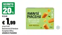Iper La Grande Bastoncini di Verdure Surgelati offerta