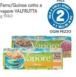 A&O Farro/Quinoa cotto a vapore VALFRUTTA offerta