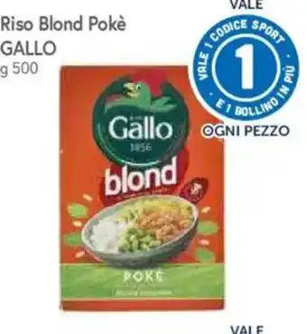 Riso Blond Pokè Gallo