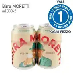 A&O Birra MORETTI offerta