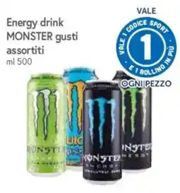 A&O Energy drink MONSTER gusti assortiti offerta