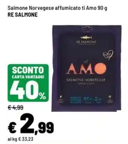 Iper La Grande Salmone Norvegese affumicato ti Amo offerta