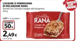 Coop Superstore Lasagne alla Bolognese Rana offerta