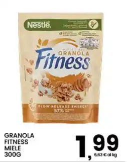 Interspar Granola Fitness Miele offerta