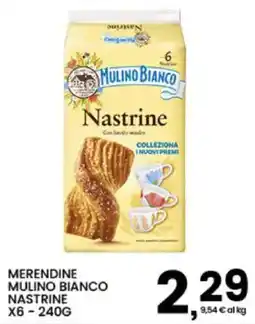 Interspar Merendine Mulino Bianco Nastrine offerta