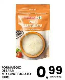 Interspar Formaggio Despar Mix Grattugiato offerta