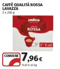 Coop Superstore Caffè qualità rossa Lavazza offerta