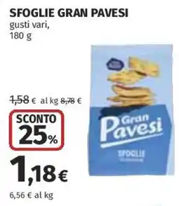 Coop Superstore Sfoglie Gran Pavesi offerta